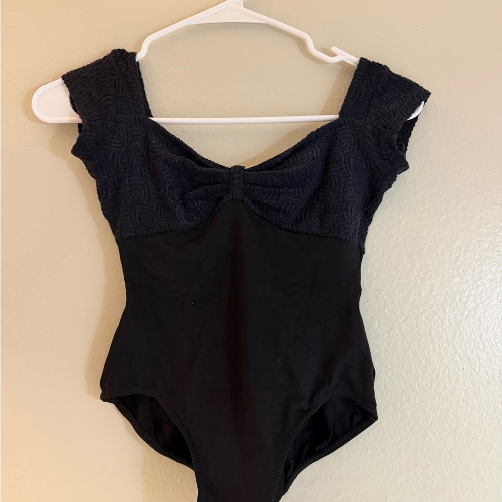 Mirella petite adult cap sleeve leotard